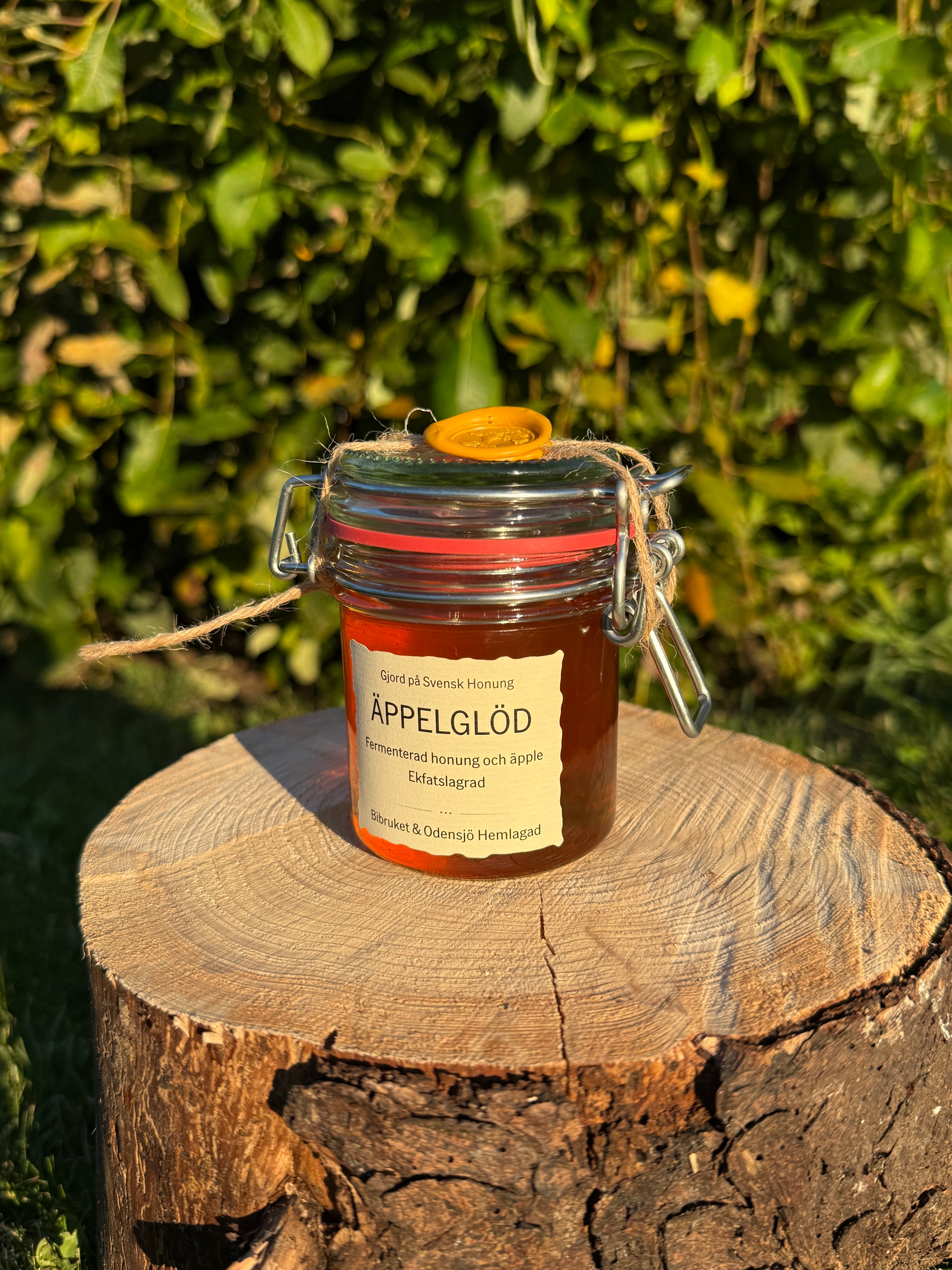 Äppelglöd - Fermenterad honung och äpple - Ekfatslagrad